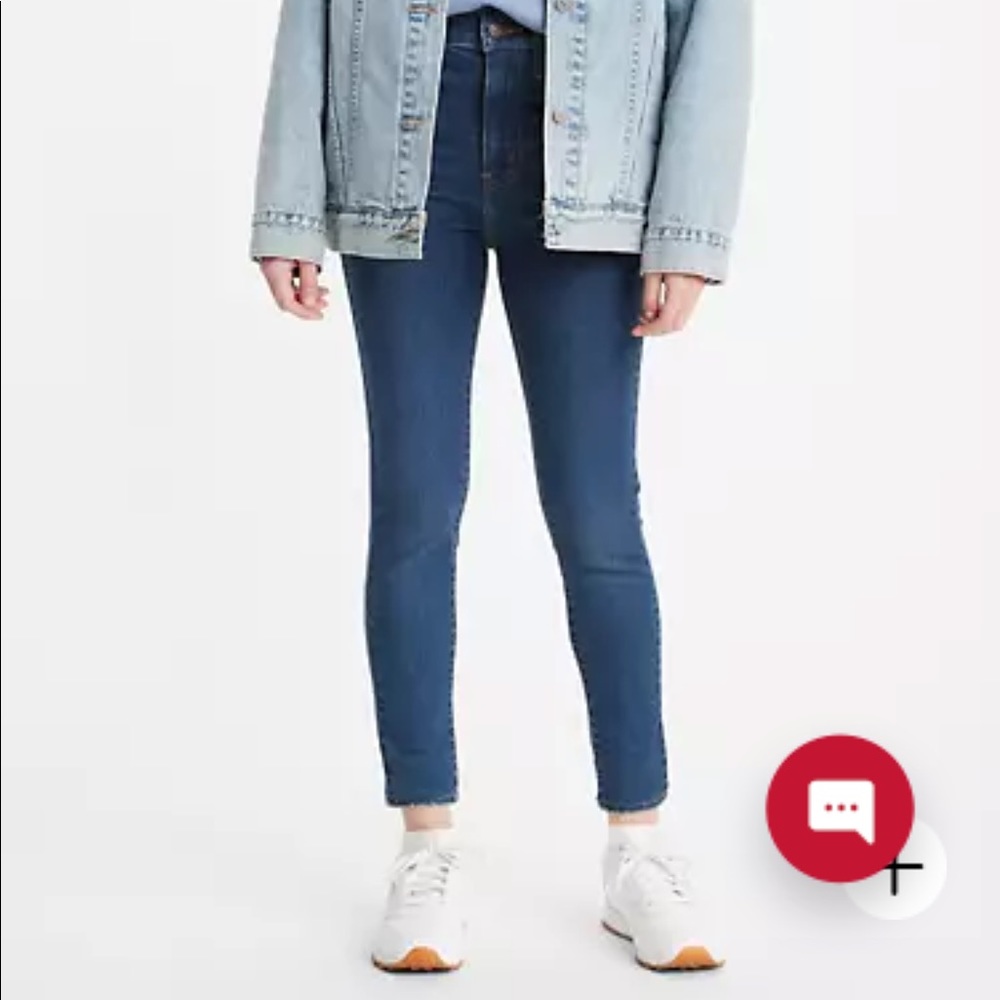 Levi’s mile high skinnies